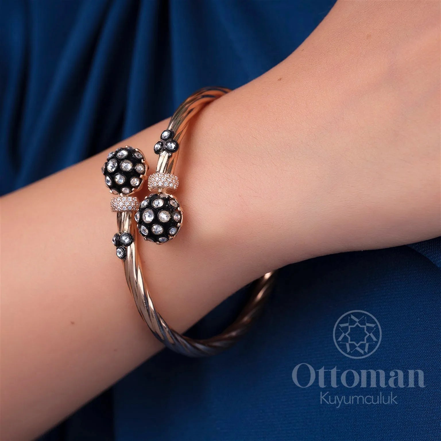Diamond Setting 925 Sterling Silver Bracelet