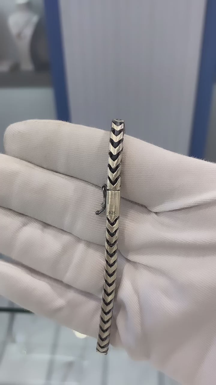 925 Sterling Silver, Italian Bracelet Models
